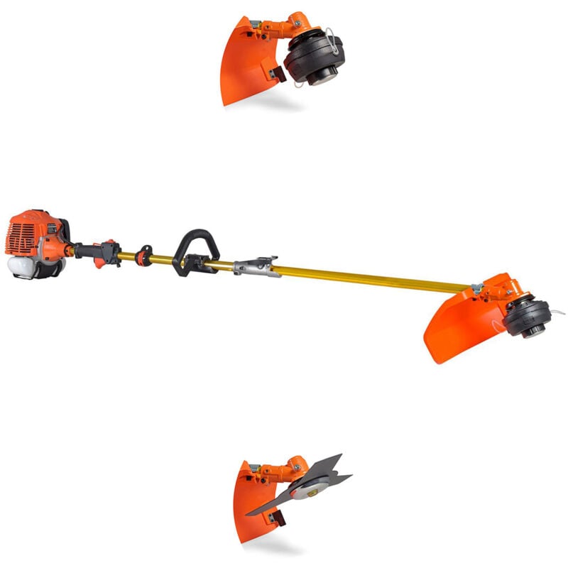 Airus-620 Rasenm�her/Freischneider 62 cm mit Messer und professionellem M�hschutz 2 Funktionen in 1, der leistungsst�rkste seiner Klasse