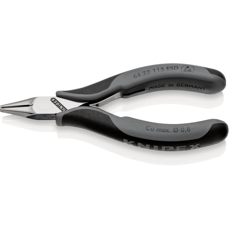 64 22 115 esd Elektronik-Vornschneider esd mit Mehrkomponenten-Hüllen 115 mm