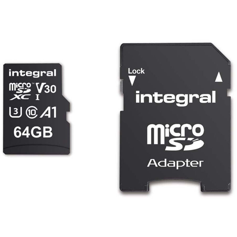 64 gb hochgeschwindigkeits microsdhcxc v30 uhs i u3 speicherkarte