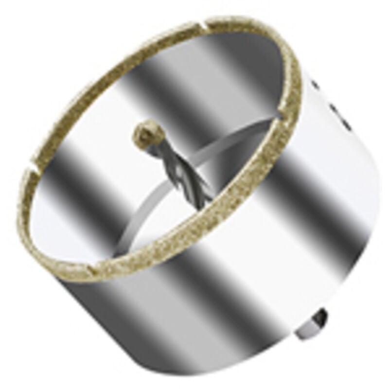 65 mm Diamant-Lochsäge, diamantbeschichtete Fliesen-Lochsäge, Diamant-Bohrer für Glas, Fliesen, Keramik, Marmor, Granit