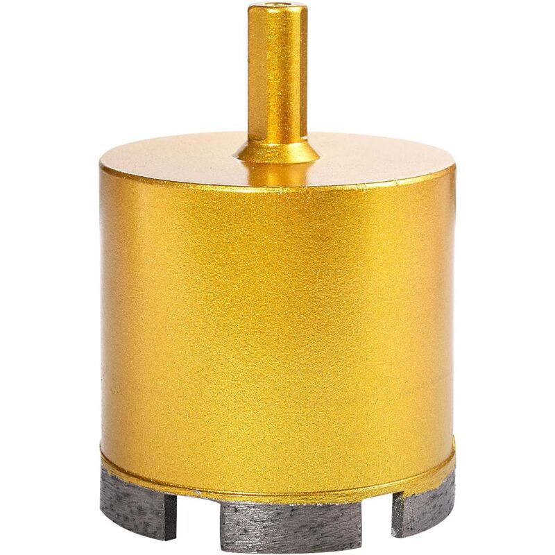 Beijiyi - 65 mm Diamant-Lochsäge, Schiefer-Porzellan-Marmor-Hohlhohlbohrer für Glas, Keramik, Porzellan, Fliesen, Marmor, Granit (65 mm Durchmesser)