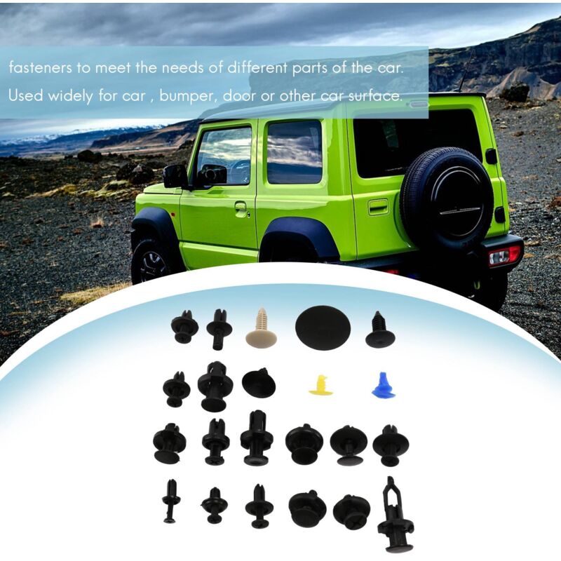 650 StüCk Auto Befestigung Clips Gemischte Auto Befestigung Clip TüR Verkleidung Auto StoßStange Niet DrüCken Halter Pin Auto ZubehöR