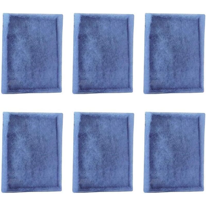 6er-Pack Ersatzfilter, kompatibel mit Aqua-Tech EZ-Change 3 Aquarienfiltern, kompatibel mit Aqua-Tech 20-40 und 30-60 Powerfiltern