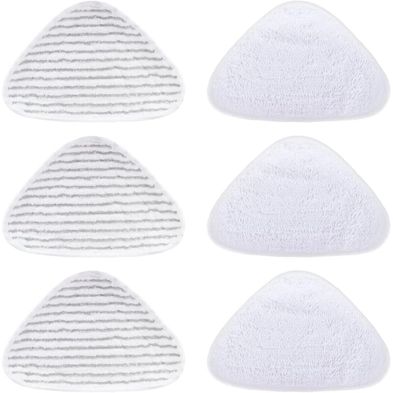 6er-Pack Vileda Dampfreiniger-Ersatzbezüge – für Vileda Dampfreiniger – Mikrofaser-Ersatztücher für Vileda Steam Plus – maschinenwaschbar