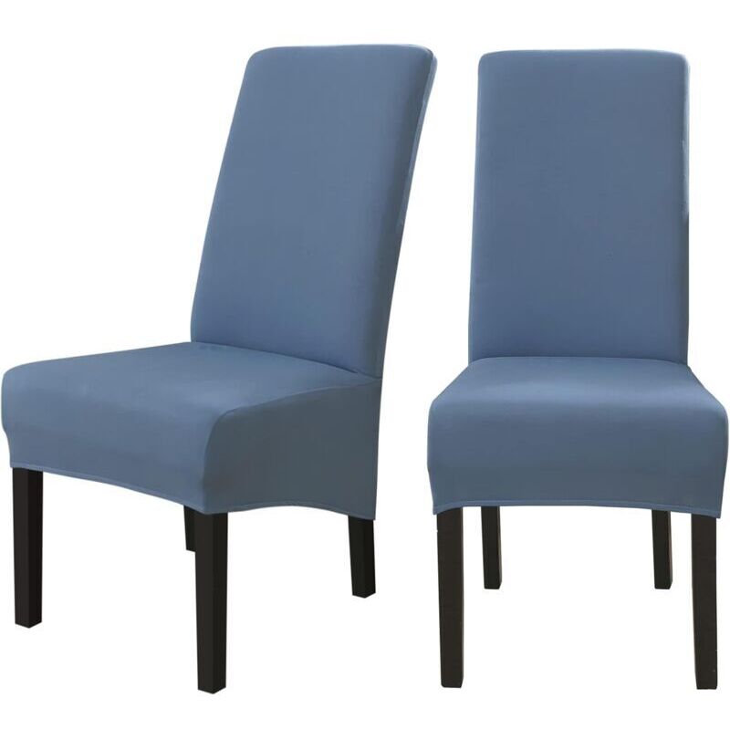 6PCS Universal Esszimmer Stuhl Abdeckung Stretch Mikrofaser Waschbar Stuhl Abdeckungen für Hochzeit Hotel