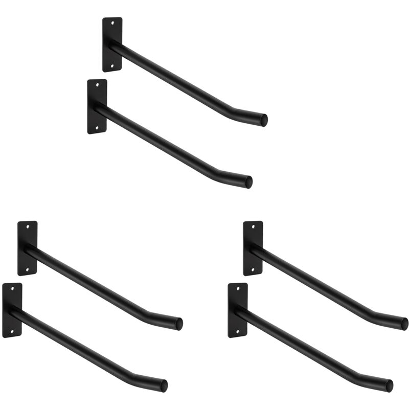 6X Medizinballhalter, Gymnastikball-Wandregal Zur Aufbewahrung Von Yogabällen in der Garage Des Fitnessstudios, für