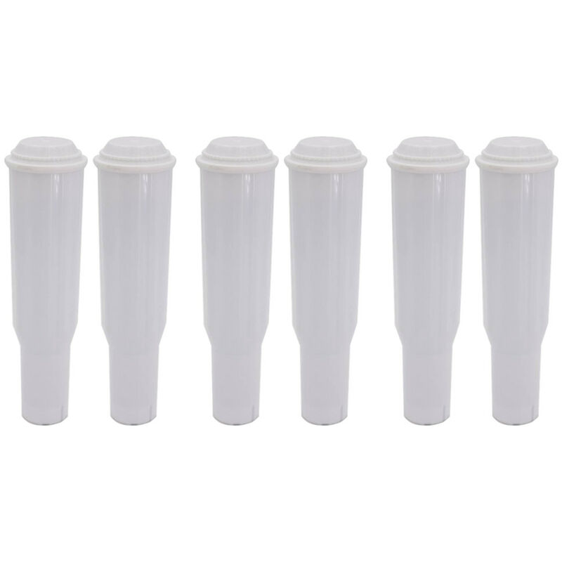 6x Trade-shop Wasser-Filter Filter-Patrone für verschiedene Jura Impressa Kaffeevollautomaten wie Subito, Evolution, Cappucinatore