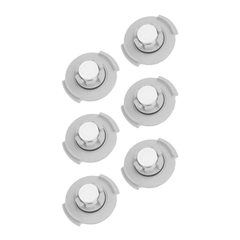 6x Trade-shop Wassertank Filter 15mm Durchmesser für Xiaomi Roborock Saugroboter 2. Generation S50 S51 S55 / Staubsauger Saugroboter Ersatzteil