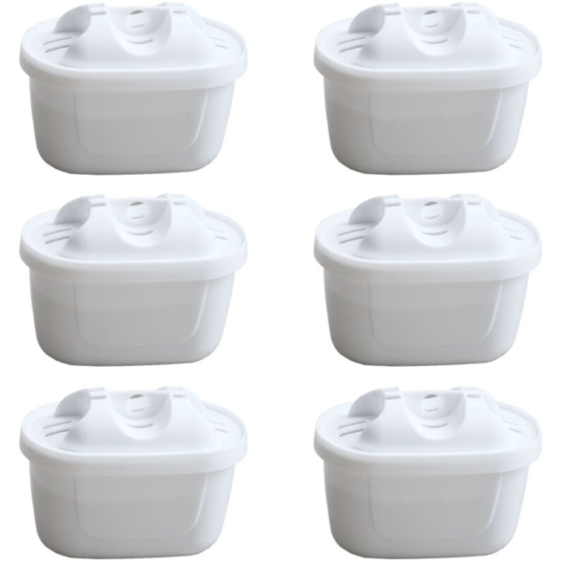 Wasser-Filter für Ihre Wasserfilterkanne, Kanne oder Kaffeemaschine / für sauberes Wasser und einen angenehmen Geschmack / Filterkartuschen - 6 Stück