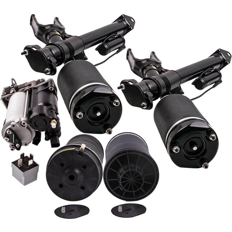 7 Federbein Luftfederung + Kompressor Für Mercedes-Benz gl ml Klasse X164 W1647 Federbein Luftfederung + Kompressor Für Mercedes-Benz gl ml Klasse