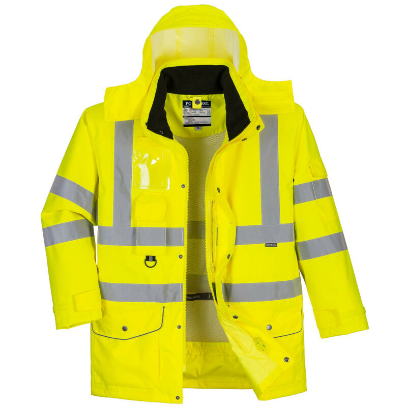 Portwest 7 in 1 Warnschutz-Traffic-Jacke S