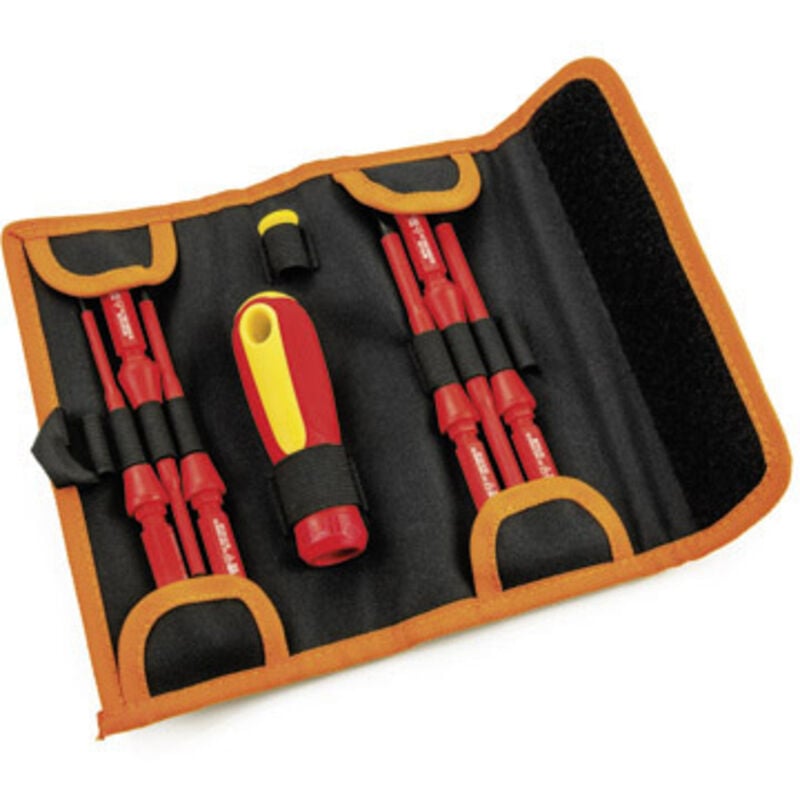 HT Instruments Aladino 1010690 Werkzeugset Elektriker, Handwerker, Heimwerker, VDE in Tasche