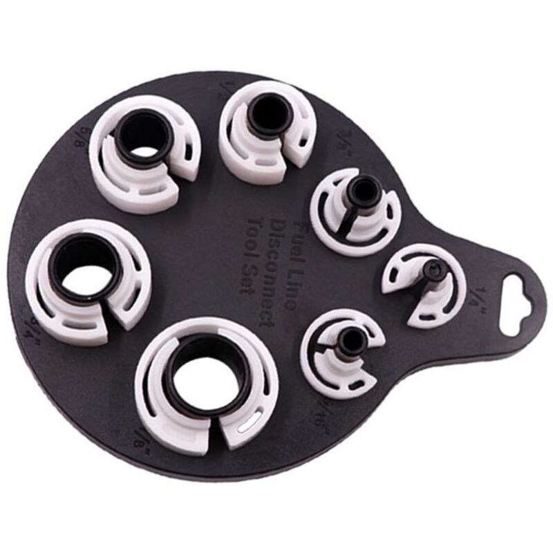 7-Teiliges Werkzeug zum Trennen der Kraftstoffleitung, zum Entfernen der Klimaanlage im Auto, zum Reinigen der Autowaschanlage, Düsensatz, Wartung