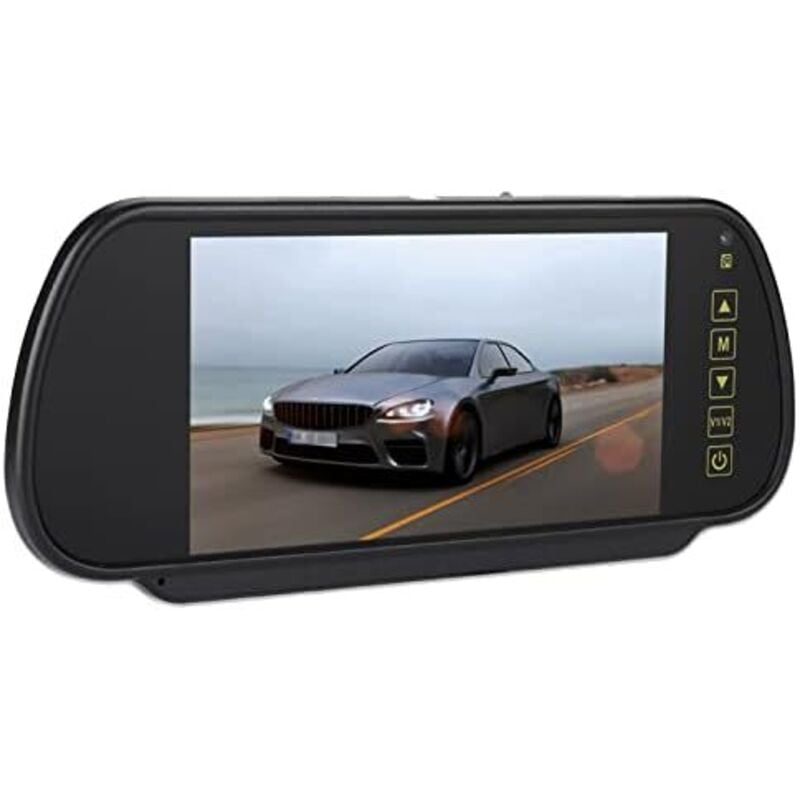 7 Zoll Clip-On Rückansicht Kamera Display Rückspiegel Monitor 7 Inch LCD Bildschirm Backup Kamera Monitor für Rückansicht Kamera
