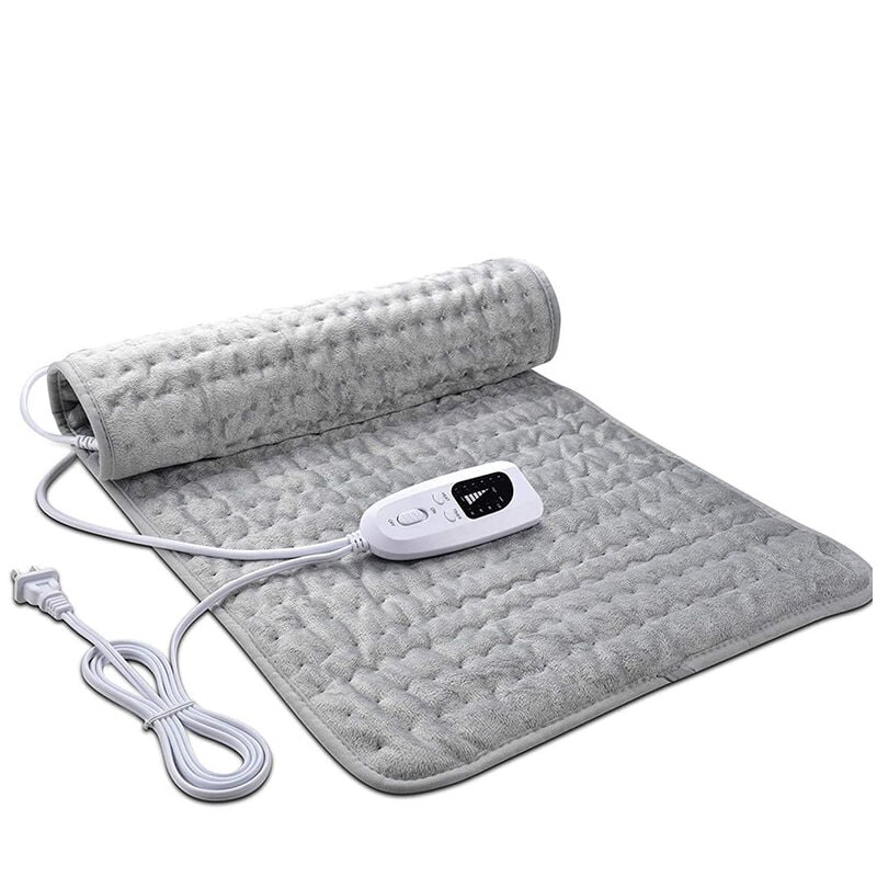 Cyslmuk - 76x40CM Physiotherapie-Heizdecke, Heizdecke, mehrstufige Temperatureinstellung, warmes Heizkissen, superweiche Kristalldecke