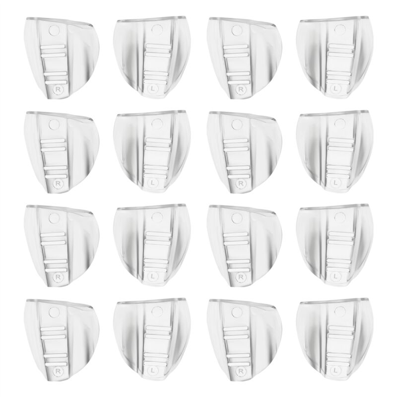 8 Paar Schutz Brillen Seiten Schutz, Durchsichtiger für - Passend die Meisten (m-l)