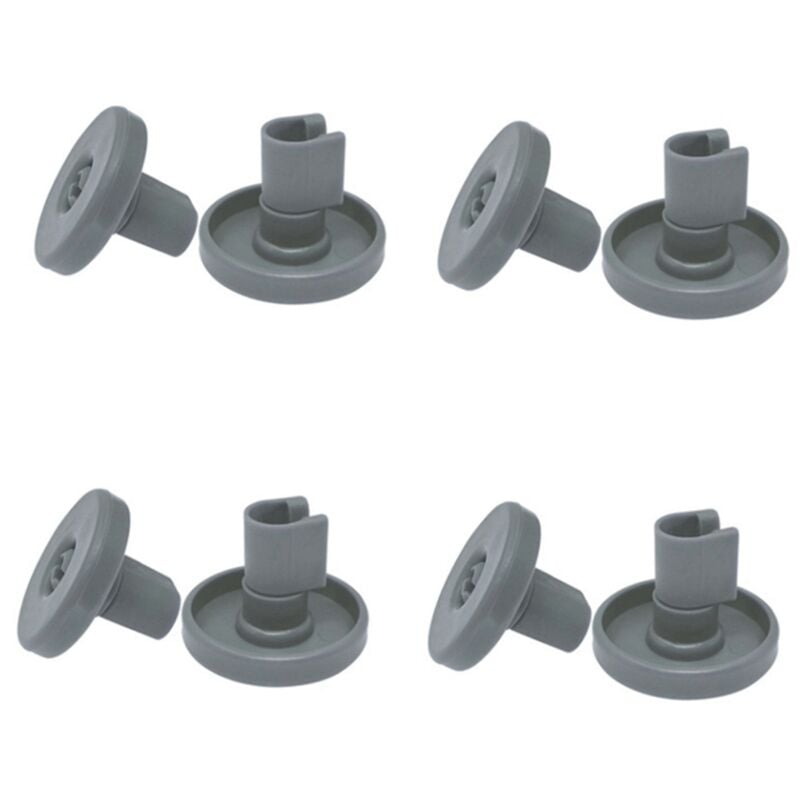 Tlily - 8 pcs Geschirrspüler Korb Rad für Favorit Privileg Geschirrspüler Ersatzteile Zubehör