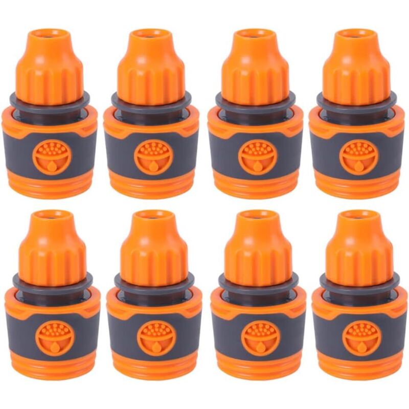 8 pieces hose connector 8/11, garden hose quick coupling, irrigation sprinkler connection, garden irrigation system accessories