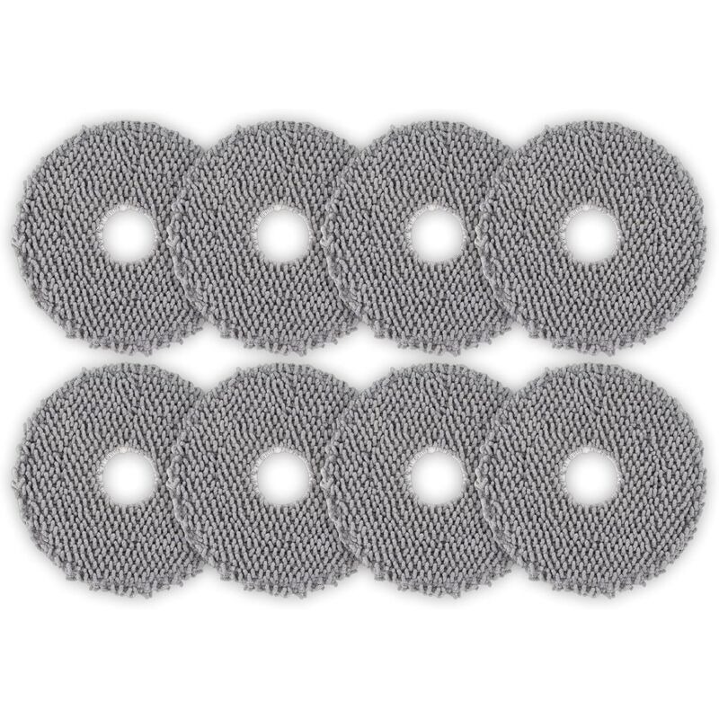 (8 Stück) Ersatzpads für iRobot Roomba Plus 405 Combo/Plus 405 Combo/Plus 405/Plus 505 Saugroboter, Reinigungspads, Reinigungszubehör