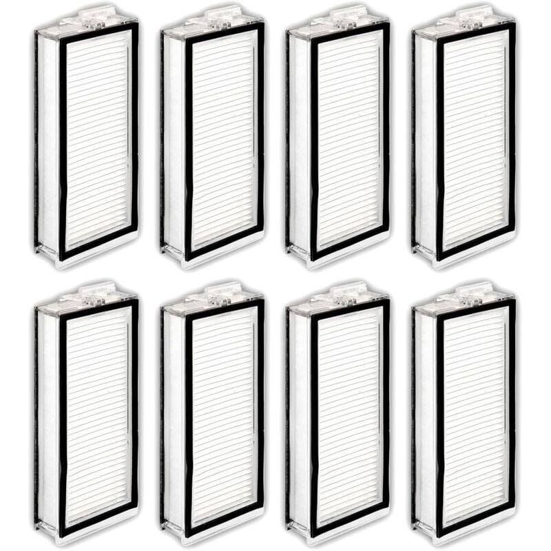 (8 Stück) Q5 Pro+ Ersatz-HEPA-Filter, kompatibel mit Roborock Q5 Max+, Q5 Pro, Q5 Pro+, Q8 Max, Q8 Max+, Q7, Q7+, Q7 Max, Q7 Max+, Q5 Duoroller+
