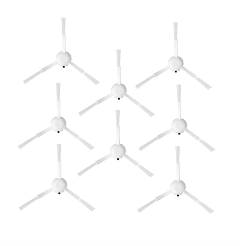 Tlily - 8 StüCk -SeitenbüRste für Bot L10S Ultra/ S10/ S10 Pro Roboter-Staubsauger