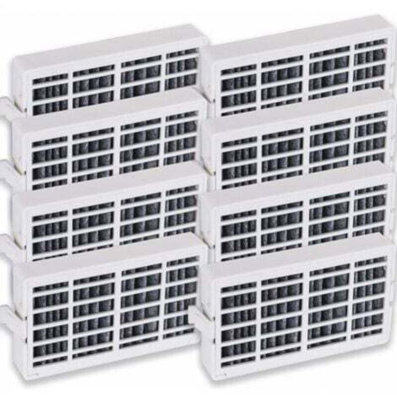 Jalleria - 8 stücke Whirlpool Whirlpool-W10311524 RAF1180 Kühlschrank Desodorierende Filter Aktivkohle Filter Fit für Whirlpool-W10311524 RAF1180
