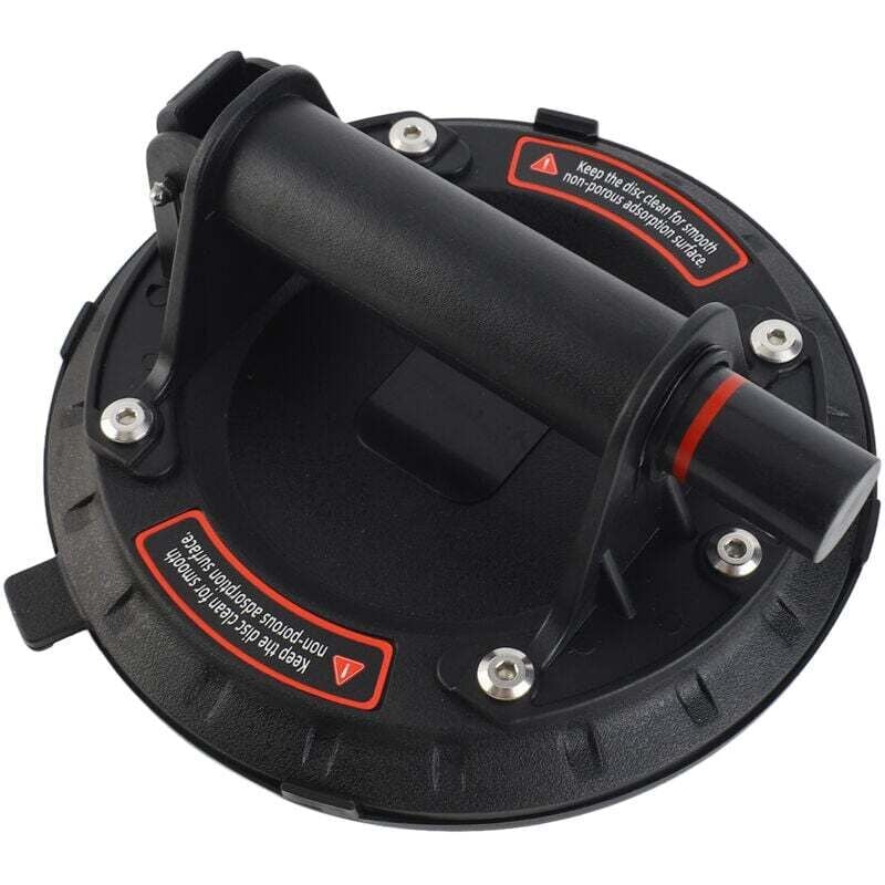 8-Zoll-Industrie-Vakuum-Saugnapf, 200 kg Tragkraft, Hochleistungs-Vakuumheber für Fliesen und Glas, manuelle Hebewerkzeuge, Fliesen-Saugnapf