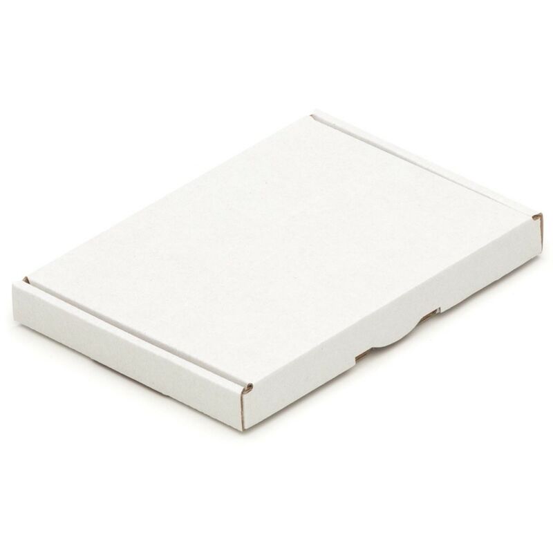 Kk Verpackungen - 800 Großbrief 157 x 115 x 15 Großbriefkartons Postkarton Weiss