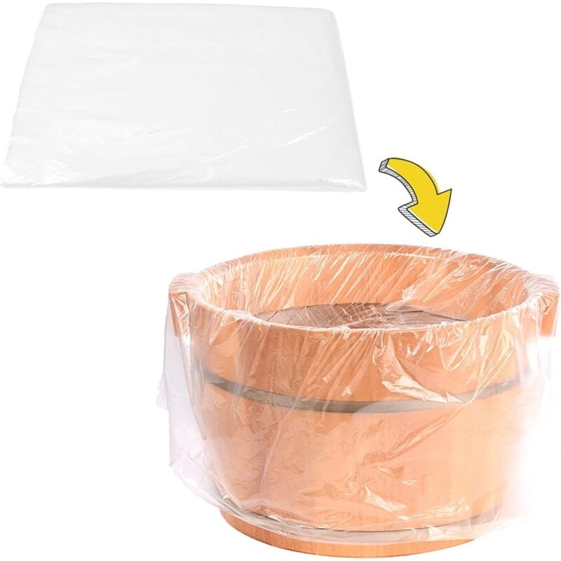 Gabrielle - 80er-Pack Einweg-Fußbadebeutel für den Pool (55–62) – Fußbadebeutel – Pedikürebeutel – Reisetaschen für Outdoor-Sport