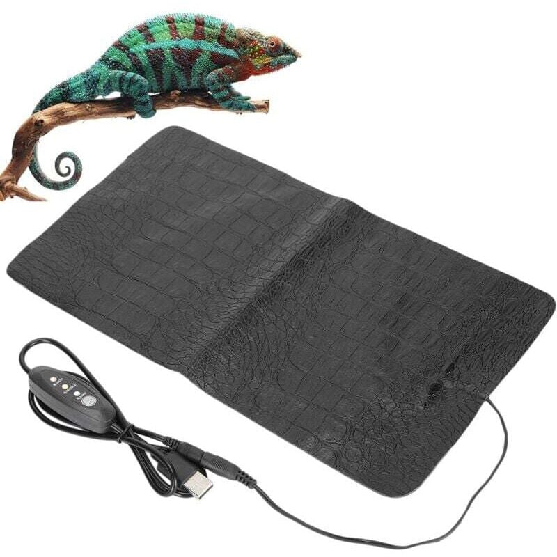 8,5 w Terrarium-Heizmatte – Terrarienheizung – Terrarien-Heizmatte mit Thermostat – Reptilien-Terrarium – Einstellbare Temperaturregelung für