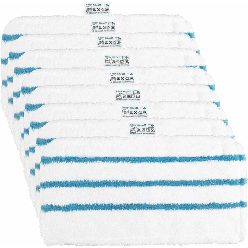 8er-Pack Black and Decker FSMP20 Dampfreiniger-Pads, Dampfreiniger für Black & Decker FSM1630, FSM1616, FSMH13E5, FSM1321, FSM1605, FSMH13151SM Ymyny