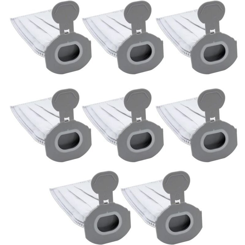 8er-Pack FP7 Staubsaugerbeutel für Vorwerk, Staubsaugerbeutel kompatibel mit Vorwerk Kobold VK7 FP7, Premium-Filterbeutel, Ersatzstaubbeutel für
