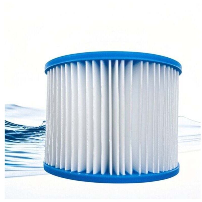 8er-Pack VI-Kartuschenfilter für Bestway Lay-Z-Spa, Spa- und Whirlpool-Filter Typ VI für Coleman SaluSpa-Filter, für Bestway-Filter, Lay-Z Spa, für