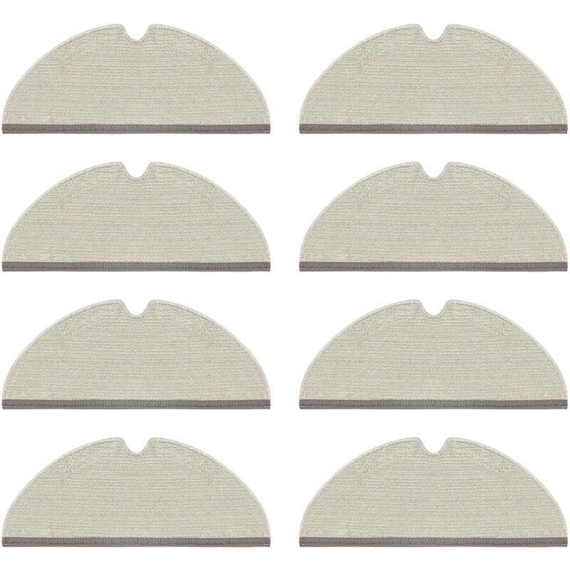 8er-Set Reinigungstücher für Roborock Q8 Max, Q8 Max+, S5, S5 Max, S4, S50, S51, S55, S6, S6 Pure, S6 MaxV, Q7, Q7 Max, Q5 Pro, Q5 Pro+, Q5 Pro