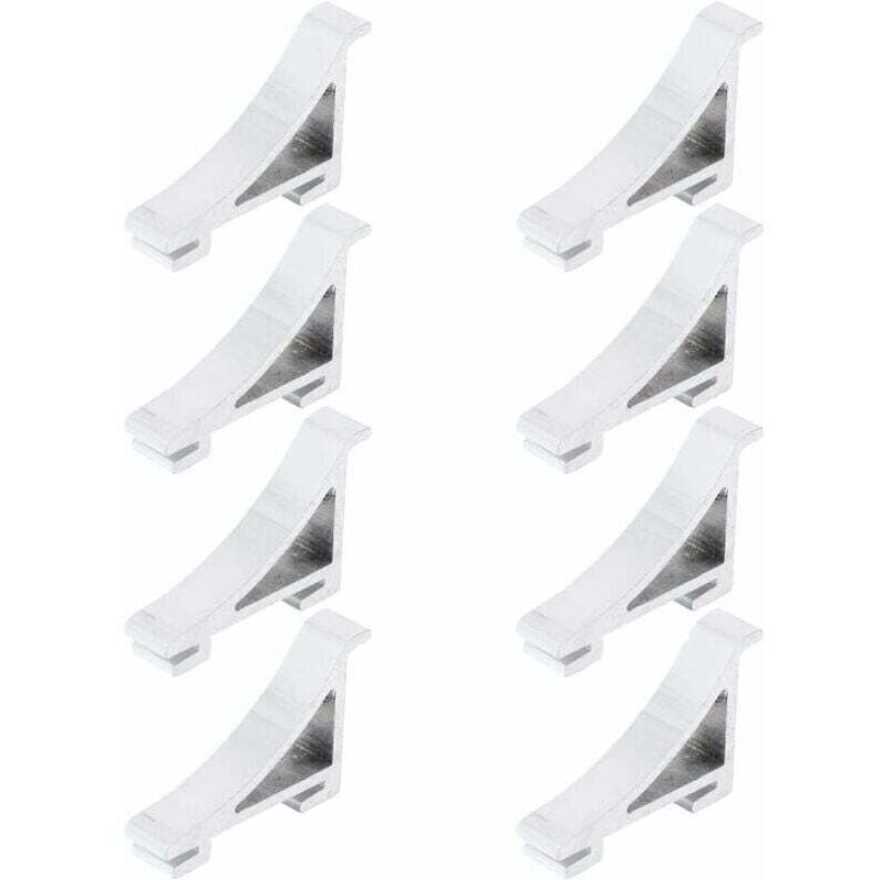 8Pcs Kühlschrank Regal Clips Regal Halter für Kühlschrank Gefrierfach Kühler
