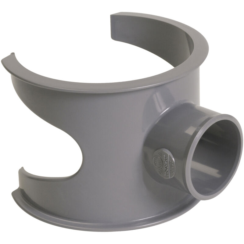 Nicoll - PVC-Sattel mit 90°-Anschluss, männlich - weiblich. 100X32