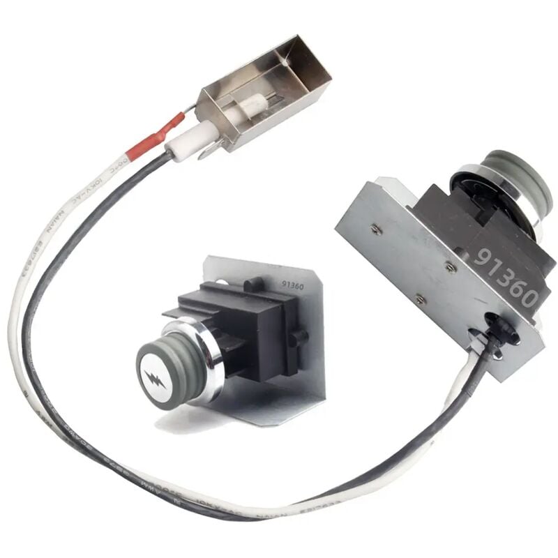 91360 Zündset für Elektrogrills, kompatibel mit Gasgrills der Serien Weber Spirit 200 und 300 sowie Spirit E-310 und E-320