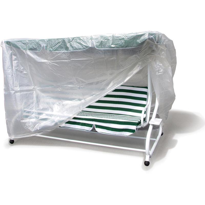 Abdeckhaube Hollywoodschaukel 4-sitzer 250cm, PE transparent
