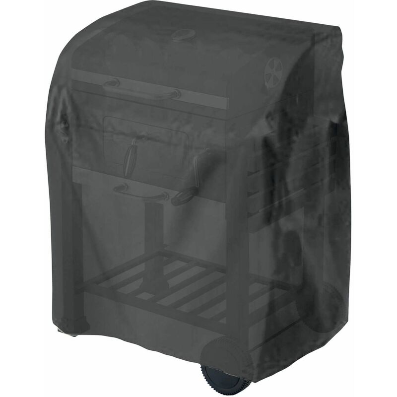 Grill Abdeckhaube Schutzhülle Abdeckplane für Grillwagen klein, schwarz - Tepro