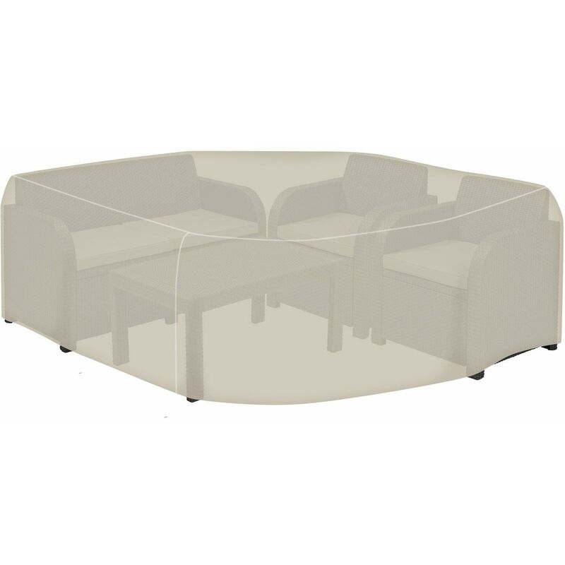 Universal Abdeckhaube Schutzhaube Abdeckplane Haube Loungemöbel klein - Tepro