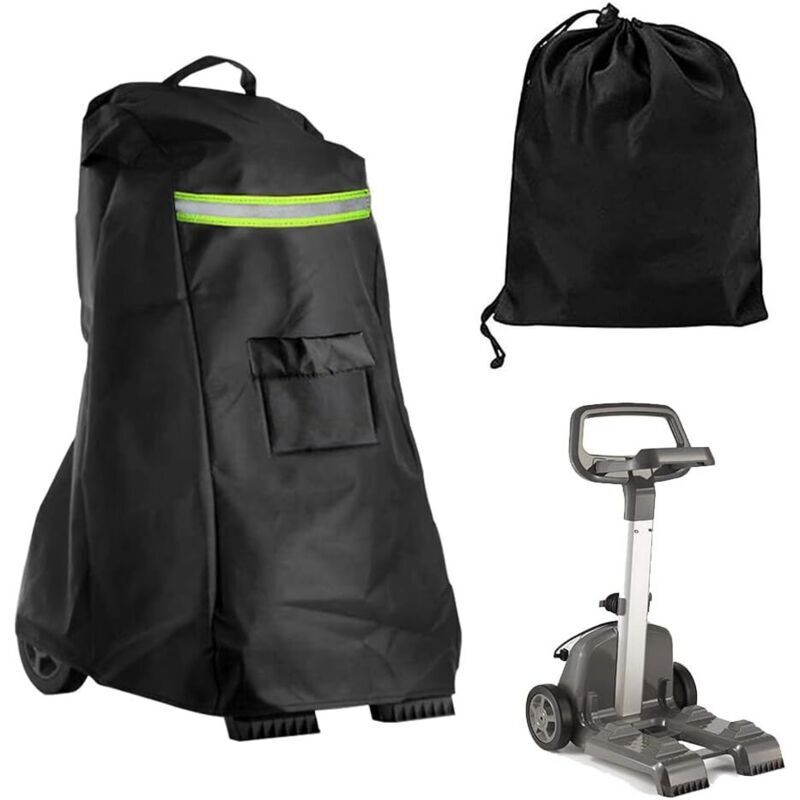 Abdeckung für Dolphin Poolroboter, Poolroboter-Abdeckung mit Kordelzuggriff, Taschen und Reflektorstreifen, staubdicht