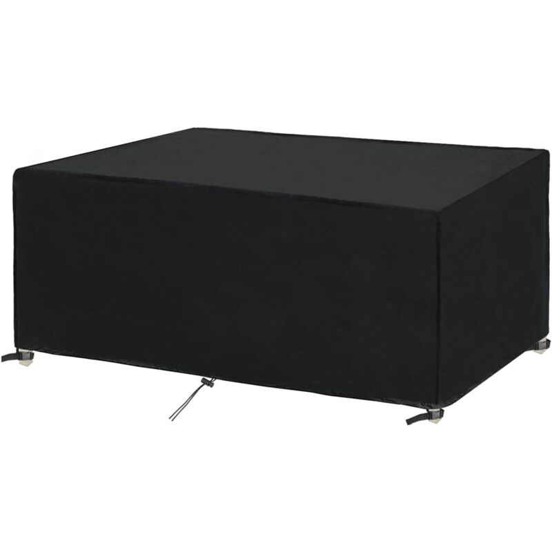Gartenmöbel-Abdeckung 240 x 110, Gartentisch-Abdeckung 240 x 110 x 75 cm, Gartentisch-Plane, Schutz, wasserdicht, für Gartenmöbel, UV-Schutz,