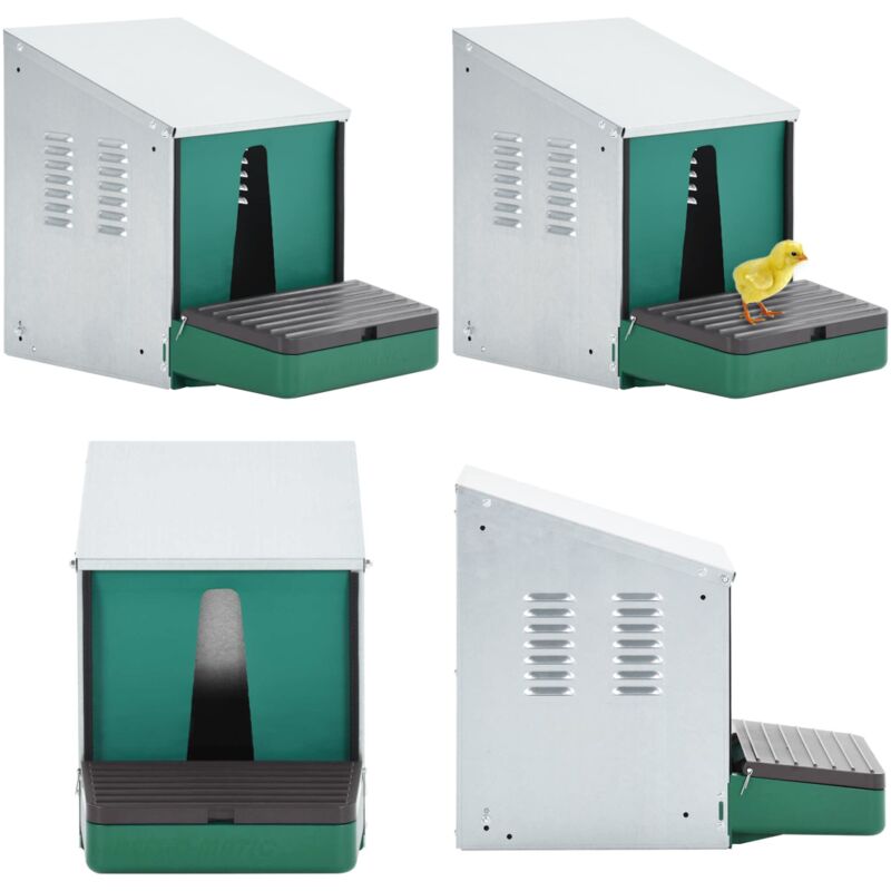 Abroll-Nistkasten für Geflügel Nestomatic - Hühnerstall - Hühnerschutz - Geflügelhaus - Eieraufbewahrung - Automatischer Nestkasten - Home & Living