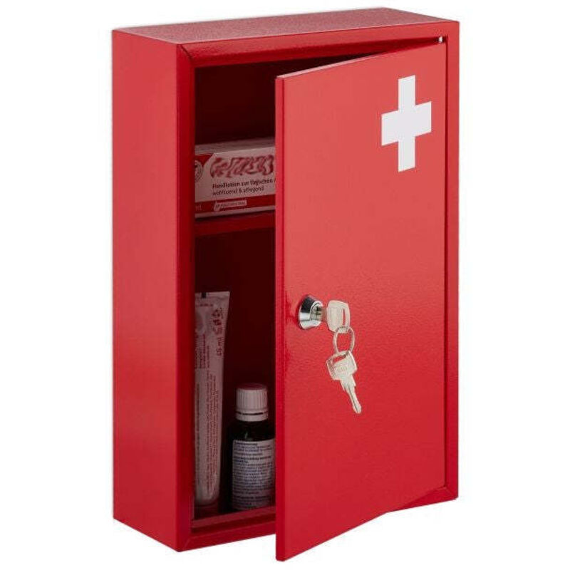 Abschliebarer medikamentenschrank