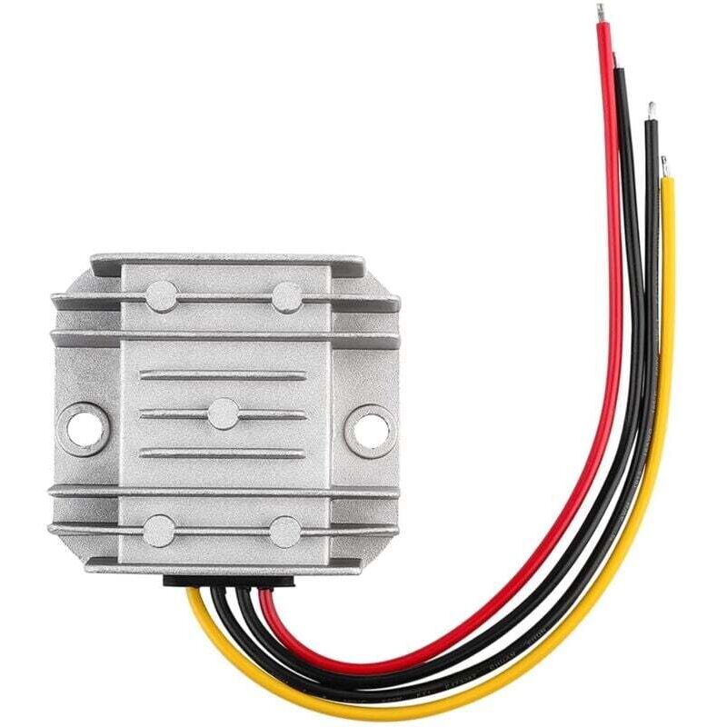 Abwärtswandler (Buck Converter), DC 48V auf 12V 5A 60W, wasserdichter Modultransformator für Golfwagen und Club Cars