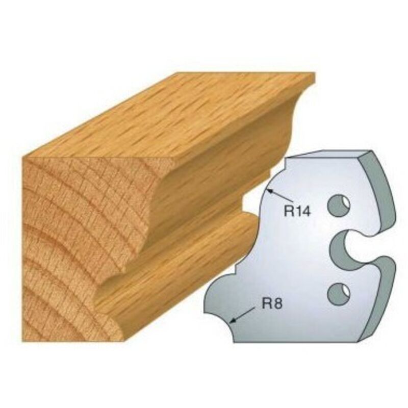 Spiele 2 klassische Profileisen N°235 Hoch. 50 mm Dicke 5,5 mm