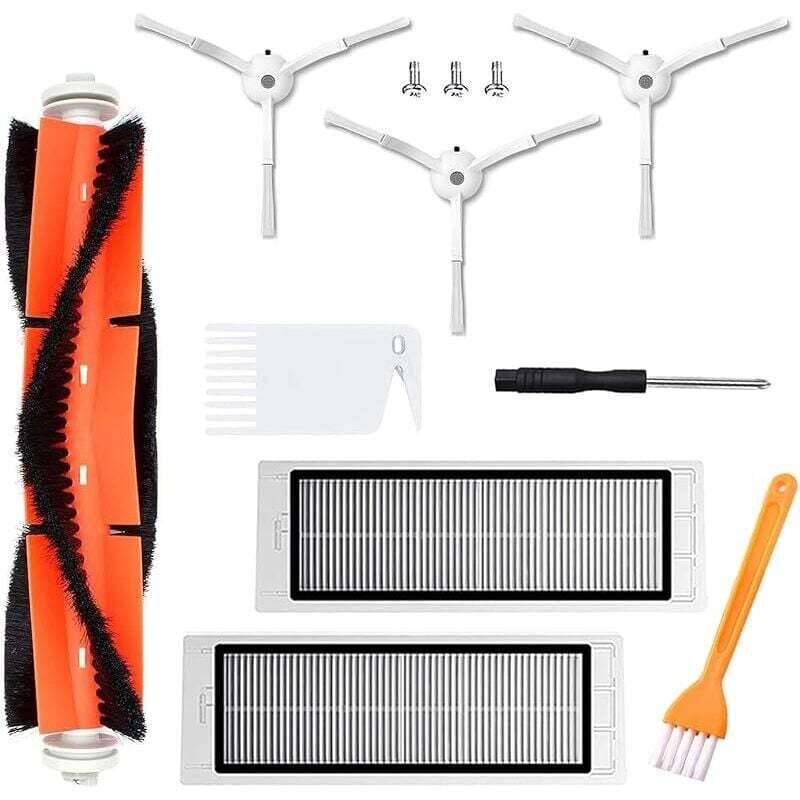 Accessoires Remplaçant kit pour Xiaomi Roborock S50 S51 S55 S5 S60 S65 S6, Pièces de rechange pour Roborock S5 Max S6 Max S6 Pure