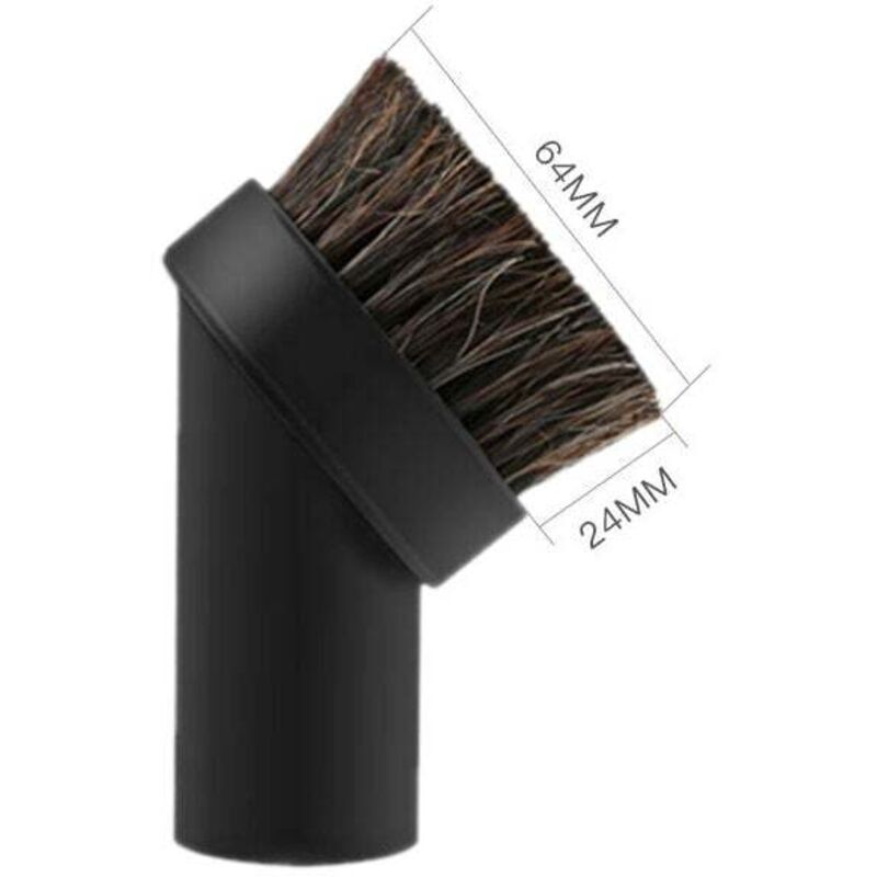 Accessori per aspirapolvere Philips, adatti per aspirapolvere da 32 mm, per attacco aspirapolvere Philips - Spazzola rotonda mista in crine di cavallo