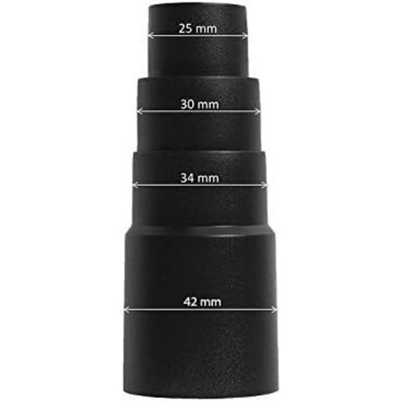 Adapter/Reduzierstück für Staubabsauggerät zB Schleifmaschine, Stichsäge, Kreissäge, Tischkreissäge, Schwingschleifer, Exzenterschleifer,