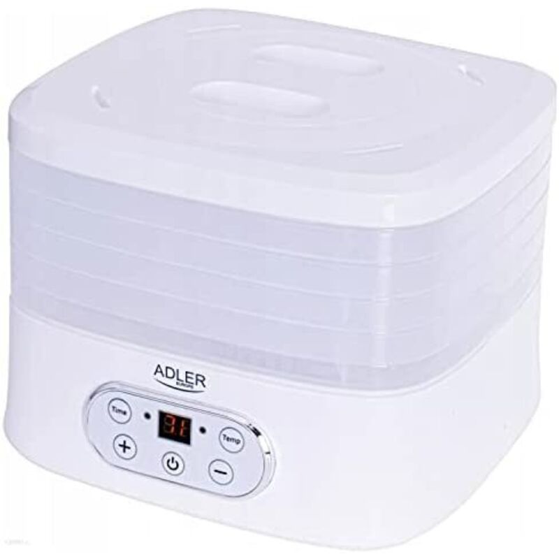Ad 6658 - Lebensmitteltrocknungsgerät de, 550 w, Trockner, Farbe white - Adler